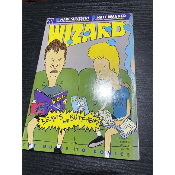 Other - 1994 Wizard The Guide To Comics #30 Beavis and Butt-Head
